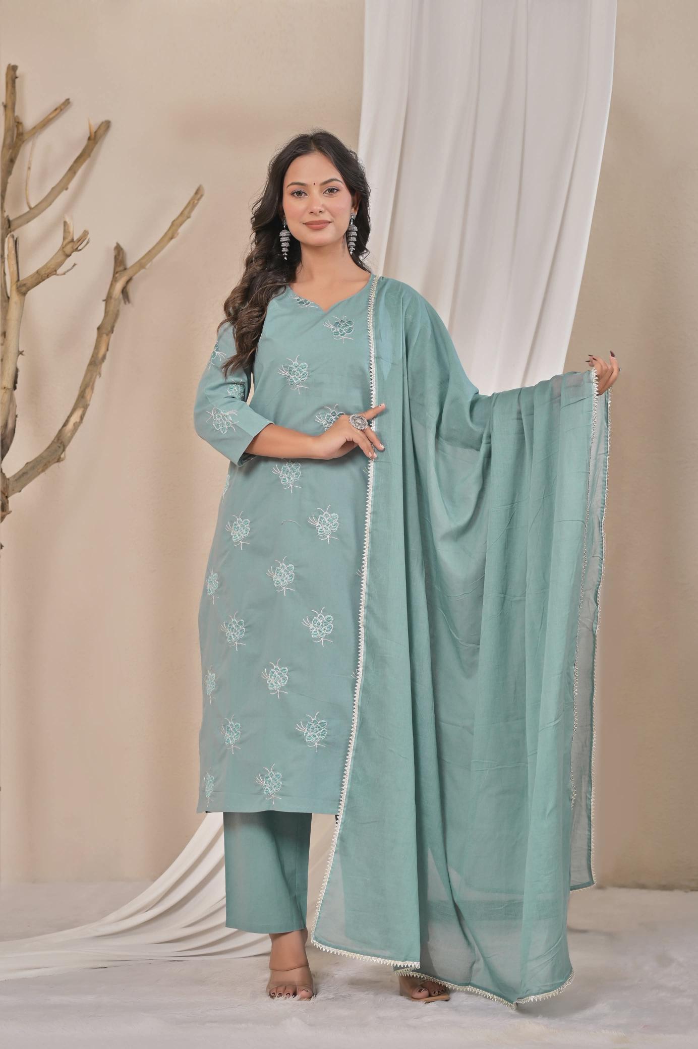 Valerius 3pcs winter kurtis wholesale online